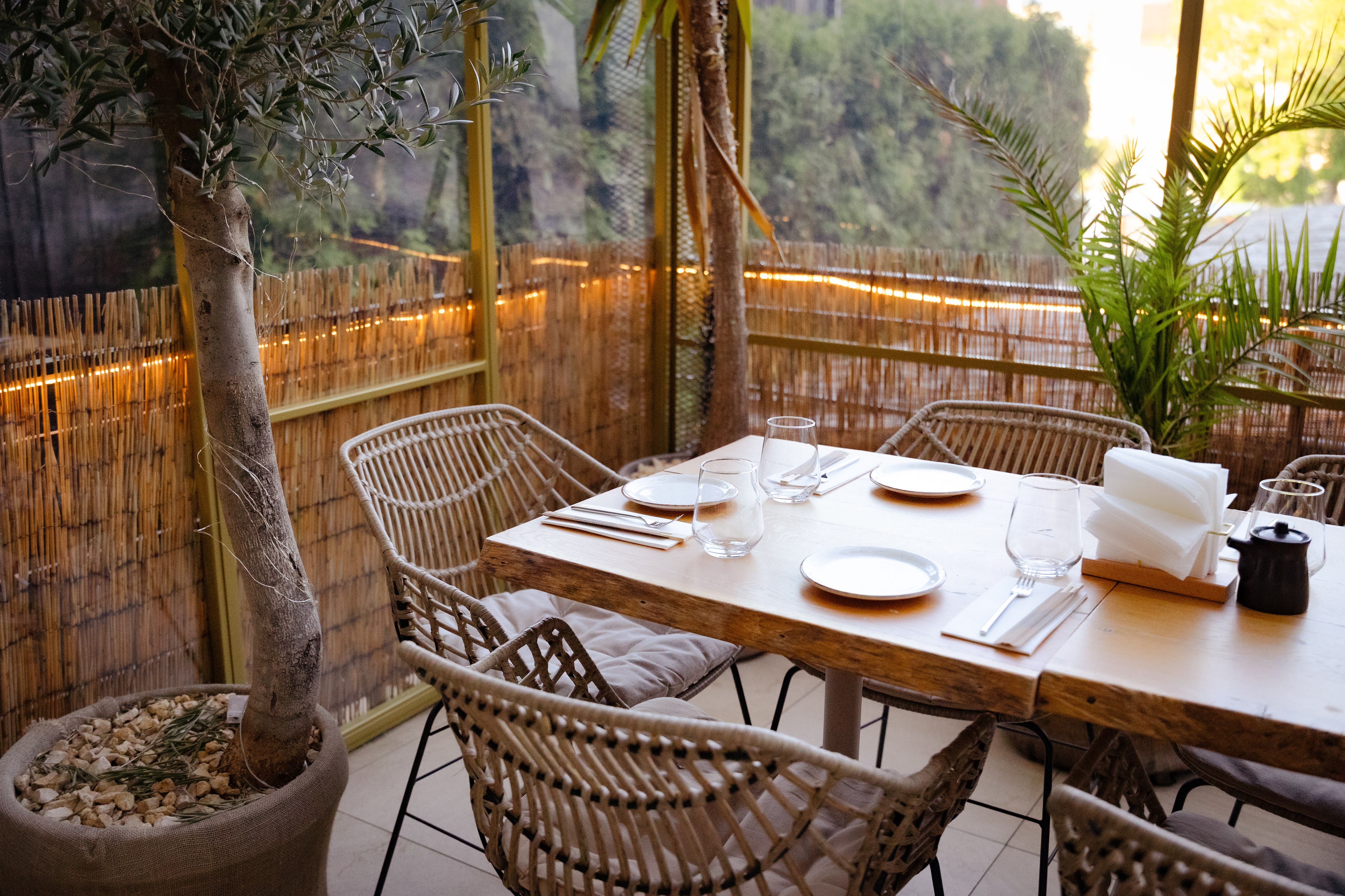 Elegant Vibe restaurant table setting